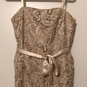 Adriana Papell lace dress (bridesmaid)